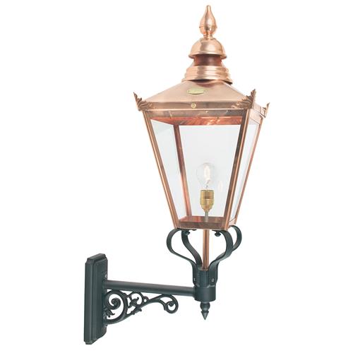 Chelsea IP44 Large Outdoor Wall Lantern Copper Finish CSG1-COPPER