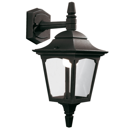 Chapel Black Outdoor Lantern IP44 CPM2-Black