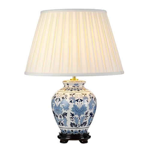 Linyi Blue And White Small Table Lamp DL-LINYI-TL