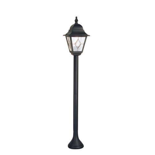 Norfolk Pillar Lantern NR4-BLK