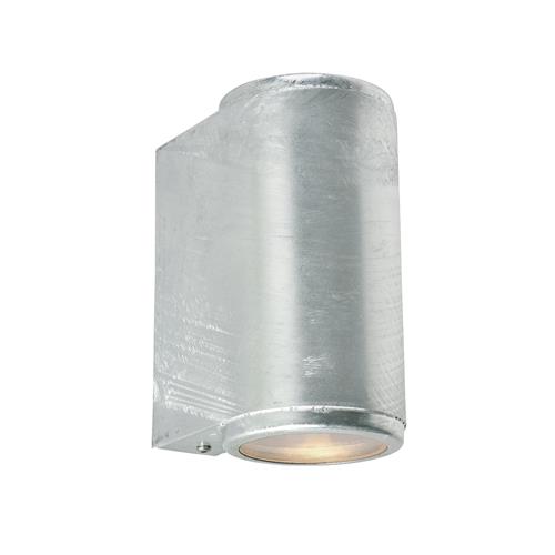 Outdoor LED IP44 Double Wall Light MANDAL-UD-GAL