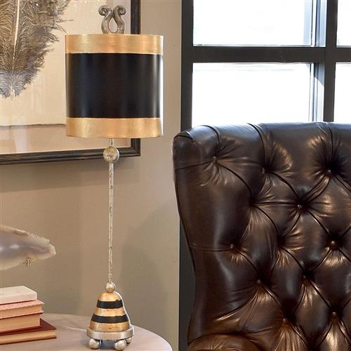 Phoenician Black And Gold Table Lamp FB-PHOENICIAN-TL
