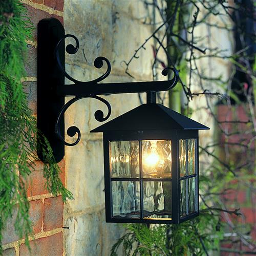 Winchester IP43 Outdoor Wall Light Black Finish BL19