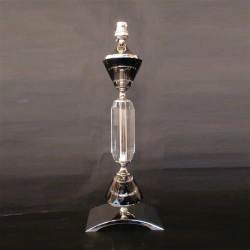 Boston Nickel And Crystal Table Lamp ST0000A/TL/N