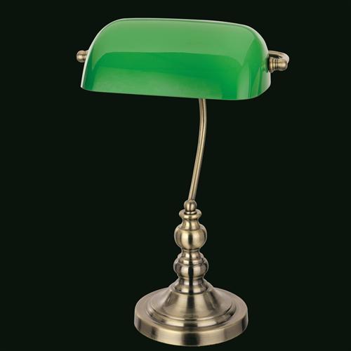 Bankers Lamp The Lighting Super, Bankers Table Lamp Antique Brass Finish