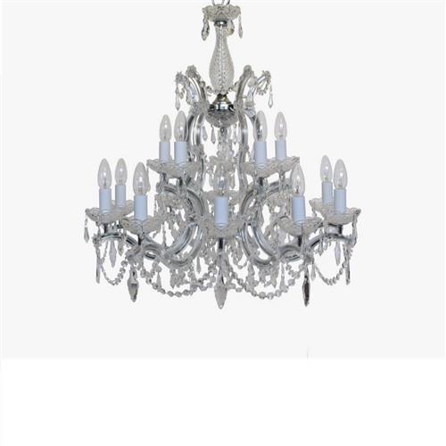 Marie Theresa 16 Light Chrome & Crystal Fitting CP00150/15+1/CH