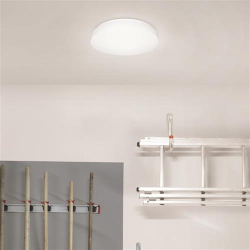 Guru White IP44 LED Bathroom Sensor Ceiling Light STE145