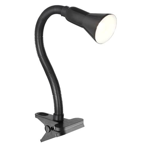 Clamp On Desk Lamp Black 4122BK