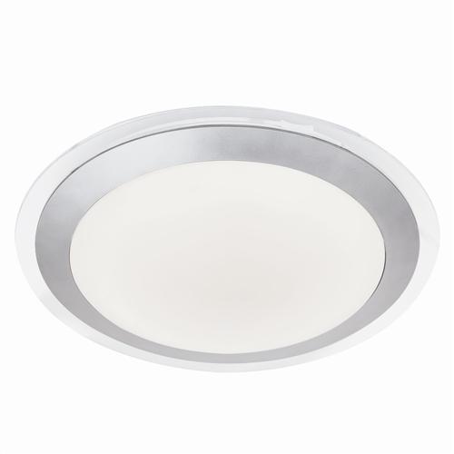 Chester Silver with Opal Glass LED Flush Ceiling Light 7684-33SI