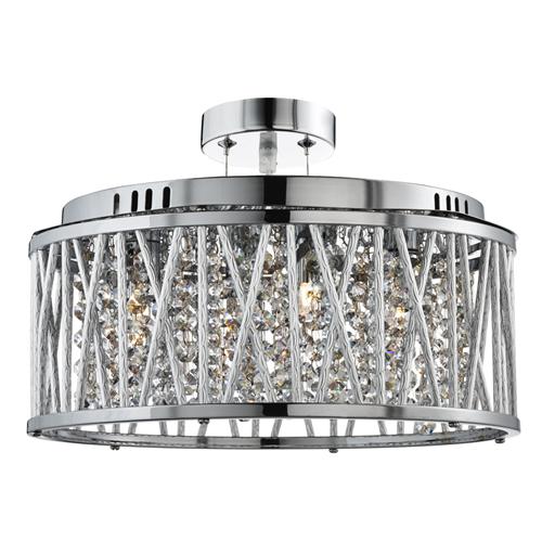 Elise Crystal Ceiling Light Fitting 8335 5cc The Lighting Superstore