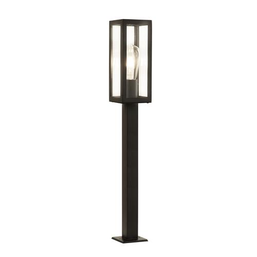 Box LED Black Large Rectangular Outdoor Post light 6441-900BK