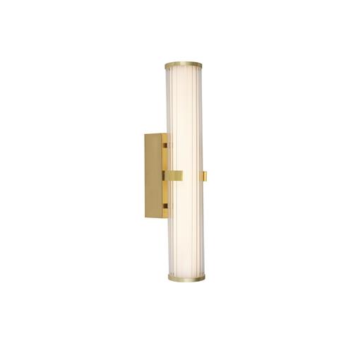 Clamp Bathroom LED Gold Coloured Wall Light 63125-1GO