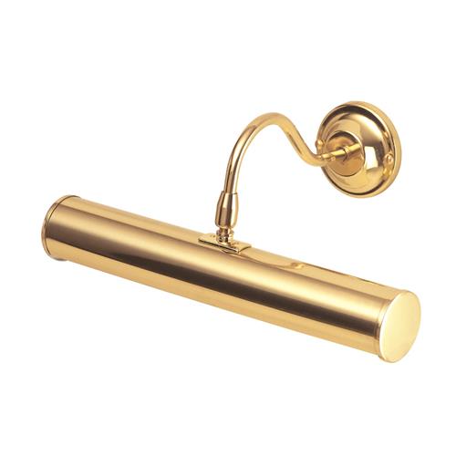 Traditional Polished Brass Swan Neck Picture Light PL2BR