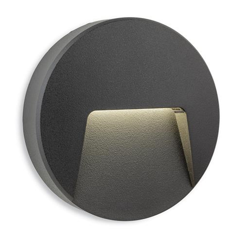 Genevieve IP65 LED Graphite Resin Outdoor Wall Light 9280-20