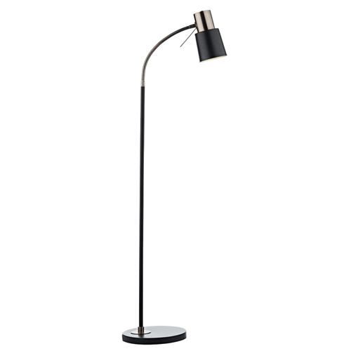 Bond Black/Burnished Copper Adjustable Floor Lamp BON4954