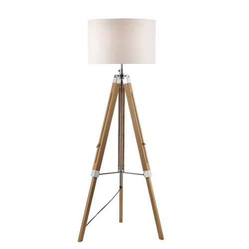 Easel Light Wood Floor Lamp EAS4943+PYR182