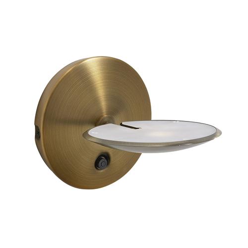 Oundle Bronze Finish Adjustable LED Dimmable Wall Light OUN0763