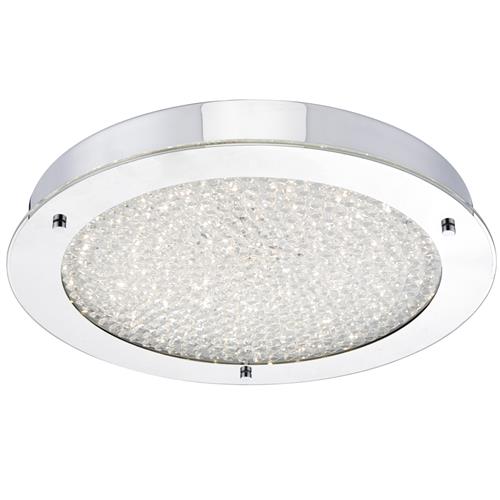 Peta IP44 Large LED Flush Ceiling Light PET5050