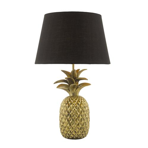 Safa Pineapple Table Lamp And Shade, Pineapple Table Lamp Next Day Delivery