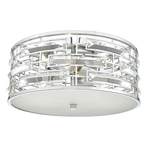 Seville Crystal Light Flush Fitting SEV5250
