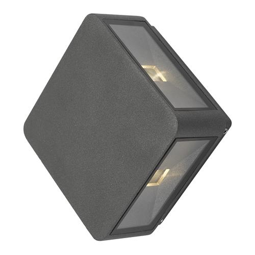 Weiss IP65 LED Outdoor Anthracite 4 Light Wall Fitting WEI2139