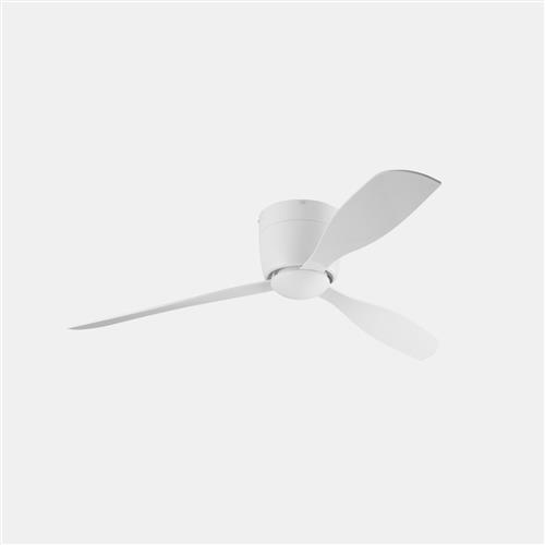 Bora Led Dedicated White Ceiling Fan 30, White Ceiling Fan With Remote