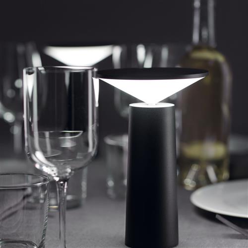 Cocktail Black LED Dedicated Touch Dimmable Table Lamp 10-8327-05-05