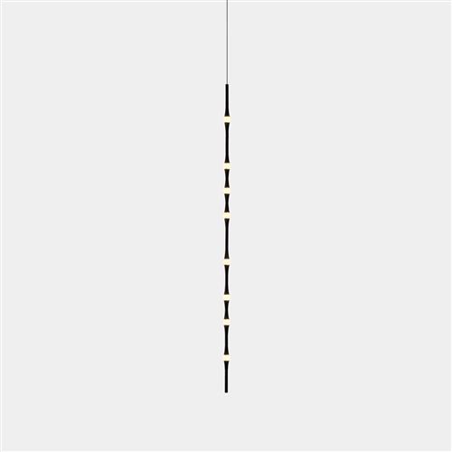 Dew 1700mm LED Dimmable Black Pendant Fitting 00-8306-05-M1