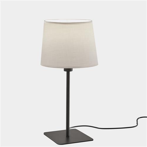 Metrica Square Black Table Lamp & Shade 10-8350-05-82+Pan-157-14