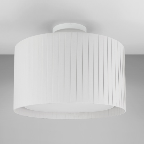 White Semi Flush Ceiling Light 1362004 5016013 7463 4162 The Lighting Super - Large White Ceiling Shade Uk