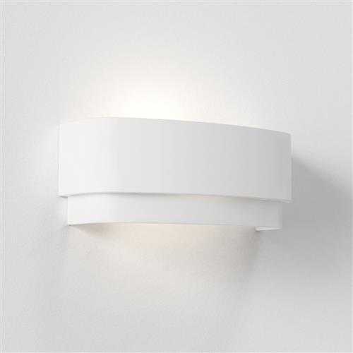 Amat 320 White Plaster Wall Light 1432001