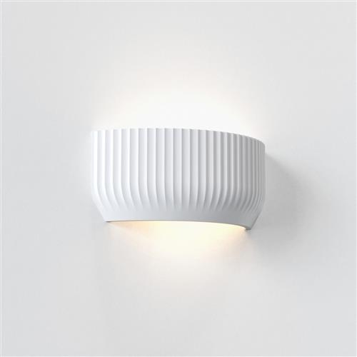 Blend White Plaster Wall Light 1439001