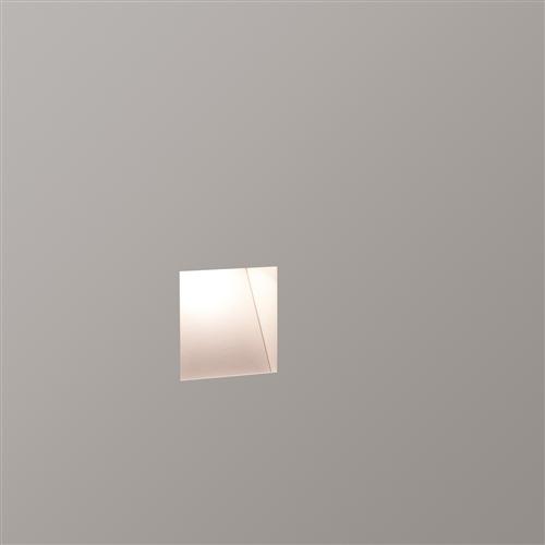 Borgo 65 White Recessed LED Wall light 1212028 (7534)