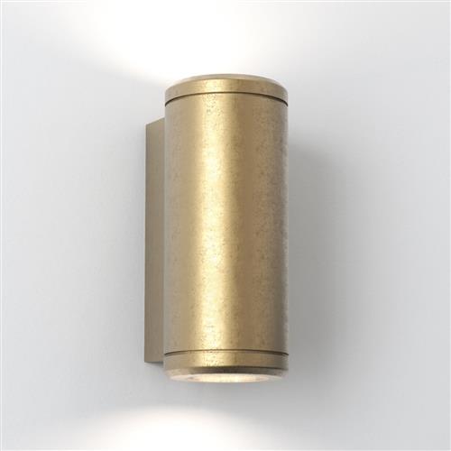 Jura IP44 Double Solid Brass Wall Light 1375010