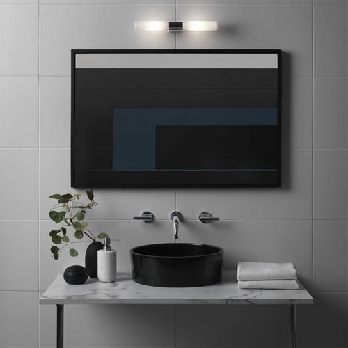 Amersham IP44 Polished Chrome Bathroom Wall Light 1143001