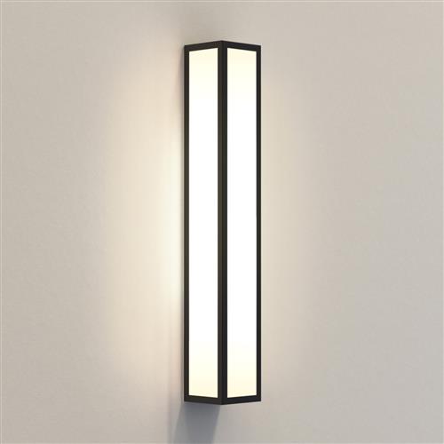 Salerno Black 520 LED Tall Outdoor Or Bathroom Wall Light 1178011