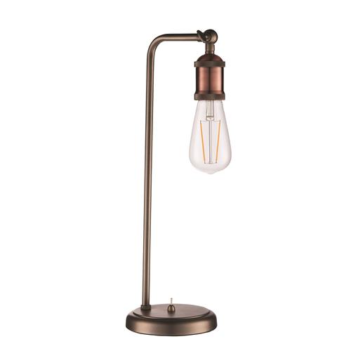 Hal Tall Industrial Table Lamp 76339, Cool Tall Table Lamps