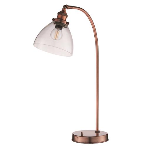 Hansen Task Aged Copper table Lamp 77861