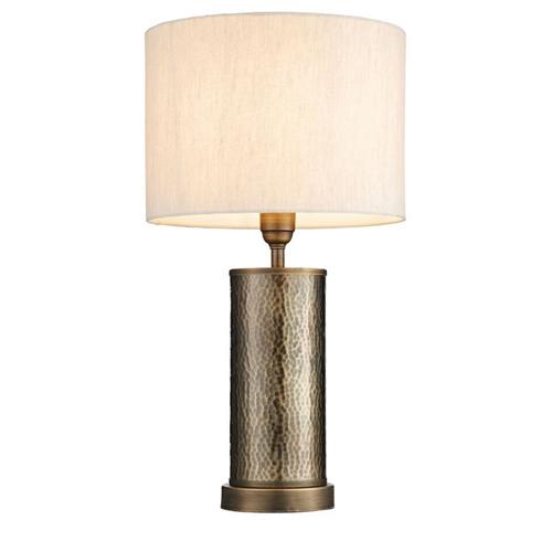 Indara Aged Bronze Table Lamp 71591, Table Lamp Bronze