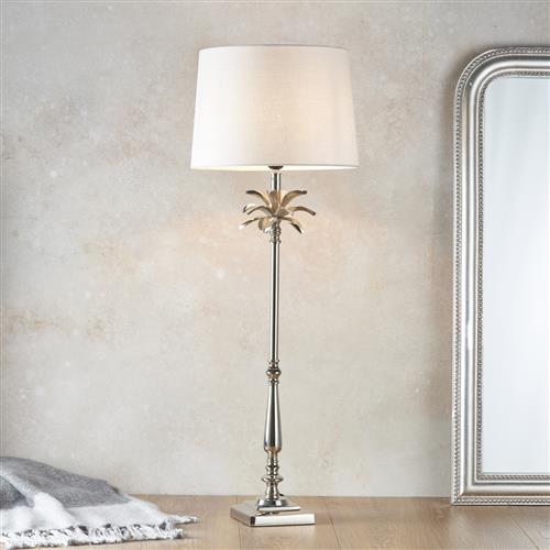 Leaf Tall And Mia Vintage White Table Lamp 91169