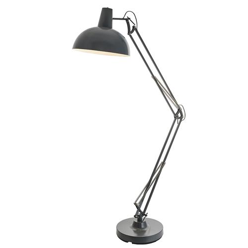 Marshall Slate Grey Task/floor Lamp 90592