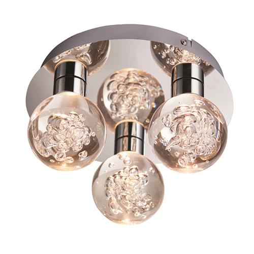 Versa IP44 Acrylic Sphere LED Bathroom Light 76364