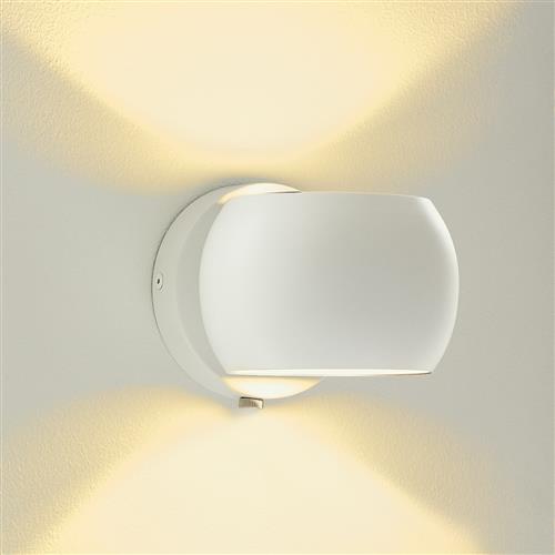 Belir White Finish Plug-in Wall Light 2312201001