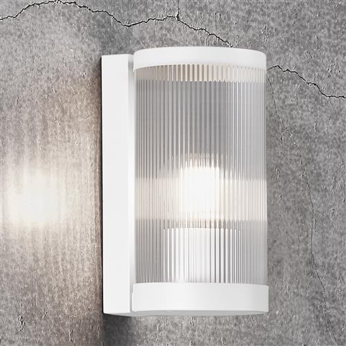 Coupar White Finish IP54 Outdoor Wall Light 2218061001