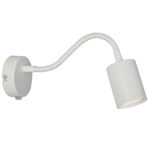 Explore Flex White Plug-In Wall Light 74811001
