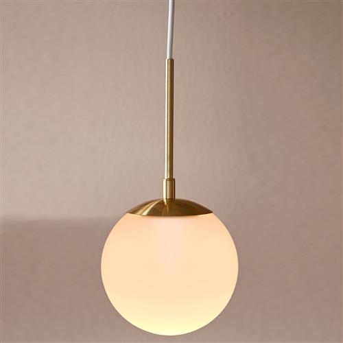 Grant 15 Brass Finished Small Pendant Light 2010553035