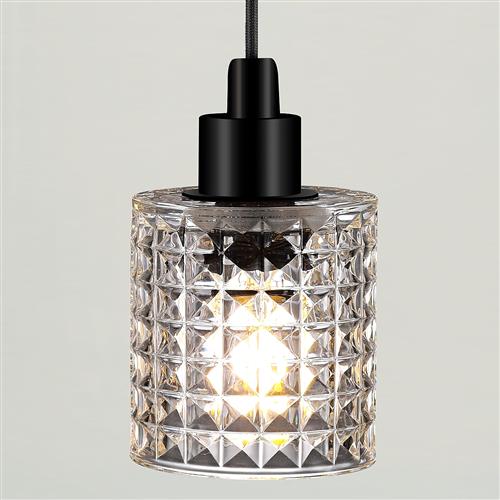 Hollywood Clear Glass Pendant 46483000