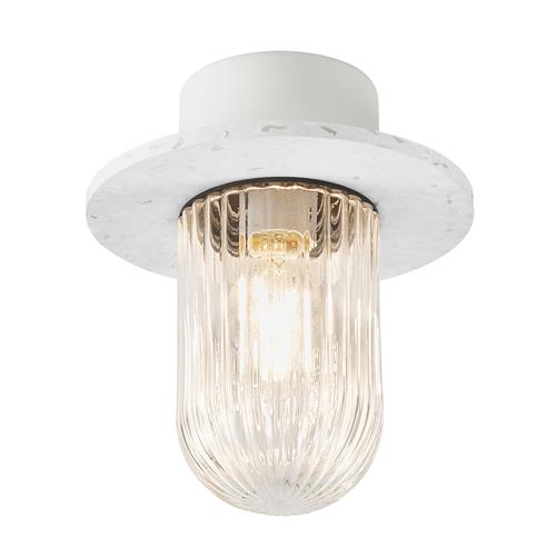 Januka White IP54 Outdoor Wall or Ceiling Light 2115006001