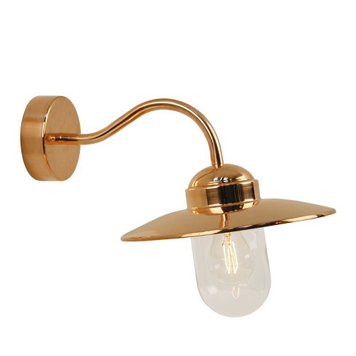 Luxembourg Outdoor Copper Wall Light 22671030