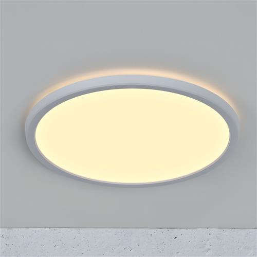 Oja 29 White IP54 LED Bathroom Sensor Light 2110456101